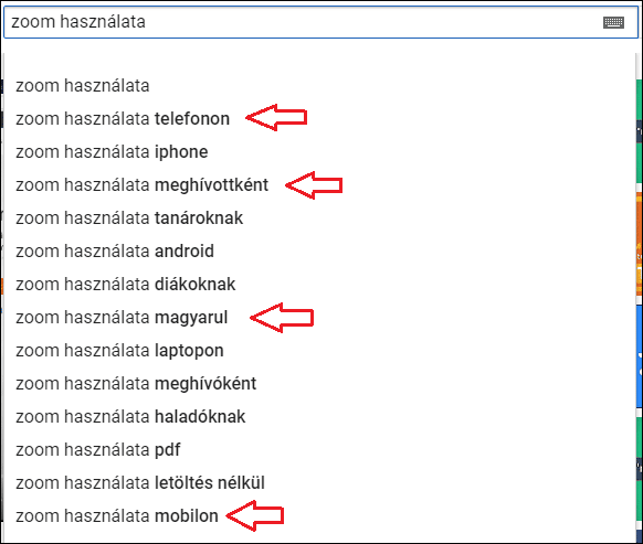 youtube autocomplete