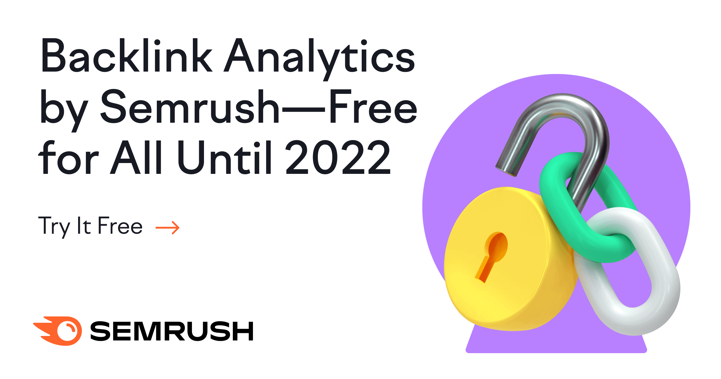 SEMRush ingyenes backlink kutató funkció